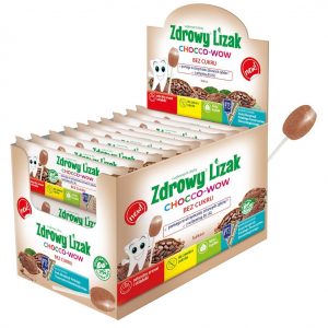 Здоровий льодяник "Mniam-Mniam" зі смаком какао, овал